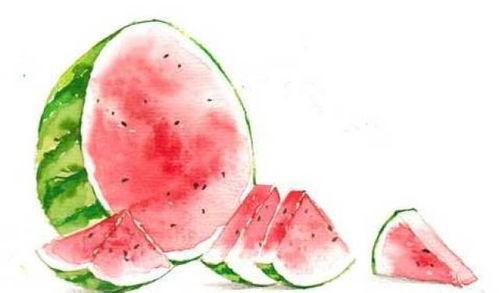 带你吃瓜国画,带你领略“吃瓜”国画的趣味与艺术魅力
